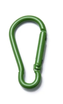 Karabiner grün