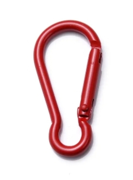 Karabiner rot